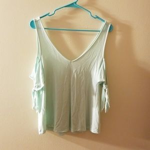 AEO Soft and Sexy Cold Shoulder Top